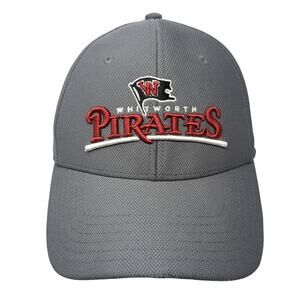 Whitworth Pirates Fitted Baseball Cap Gray XL Embroidered 6 Panel Under Armour